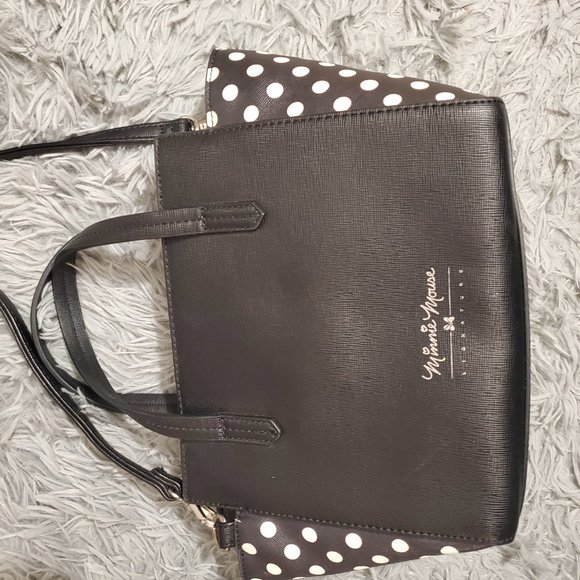 Danielle Nicole Signature Minnie Mouse Satchel Purse - Picture 5 of 9